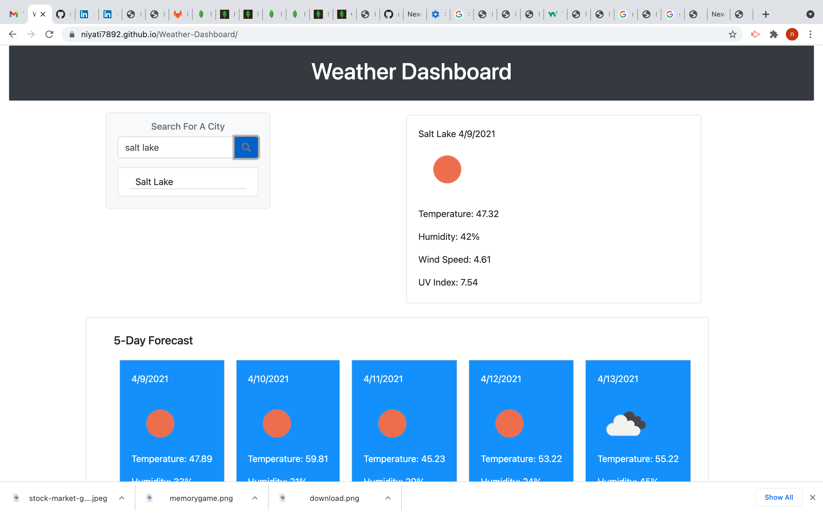 Weather-Dashboar